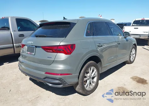 2021 Audi Q3 Premium 45 Tfsi S Line Quattro Tiptronic z USA, uszkodzony, nr VIN WA1DECF3XM1145319